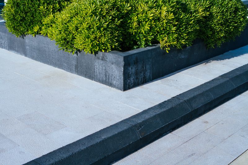 Black Mulch Installation