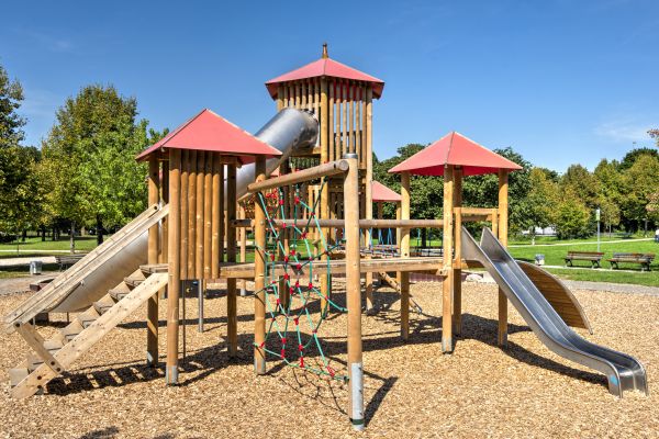 Playground Mulching Service in Bowie