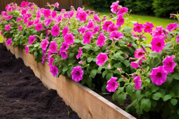 Raised Flower Bed Installation in Bowie